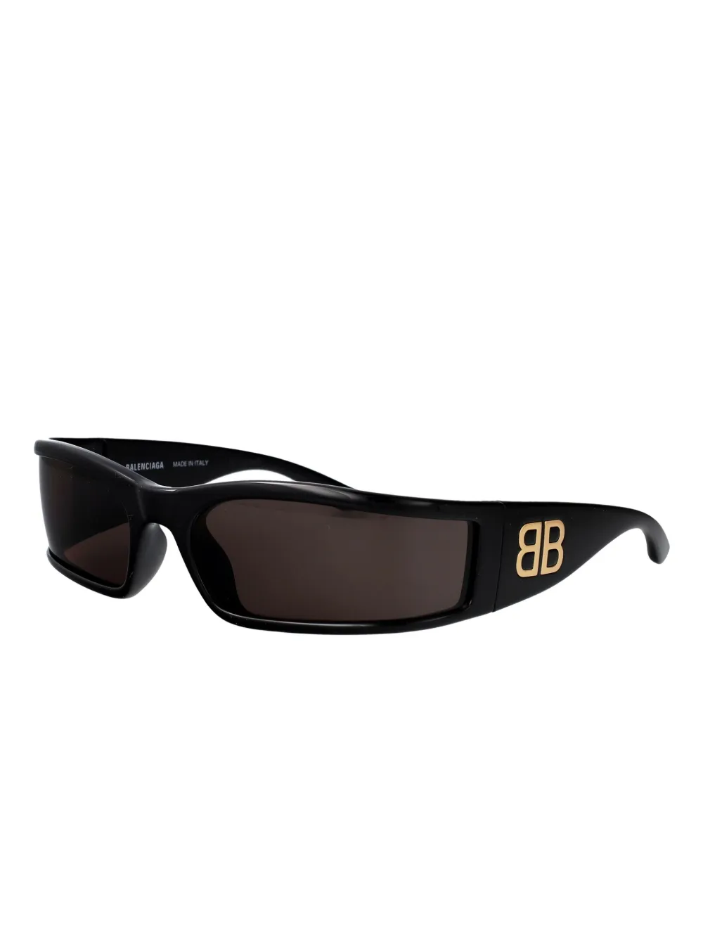 Balenciaga Eyewear Zonnebril met rechthoekig montuur - Zwart