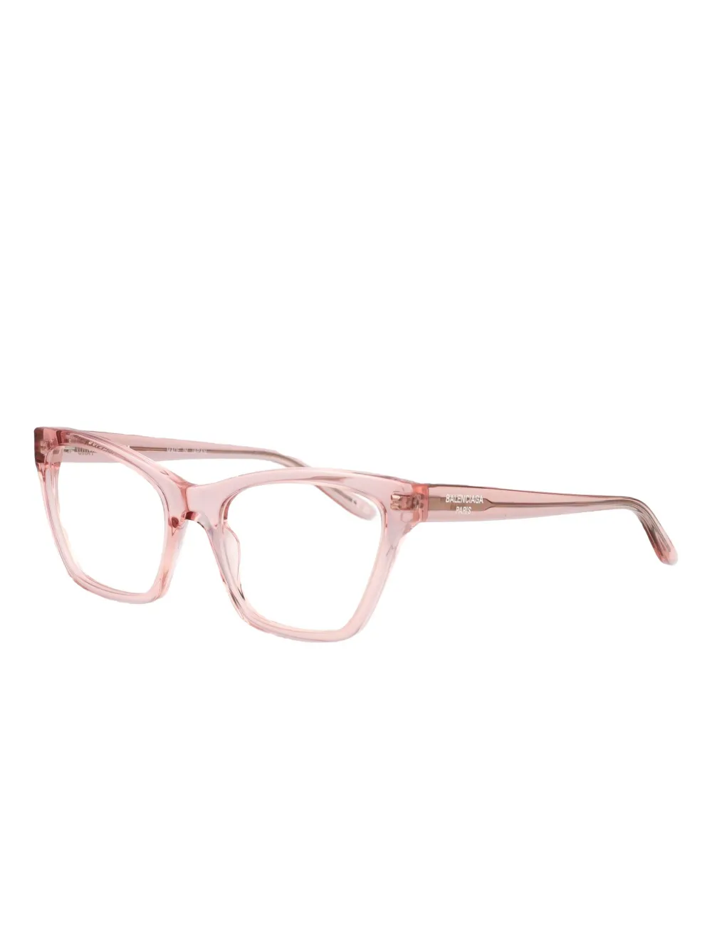 Balenciaga Eyewear Bril met cat-eye montuur Roze