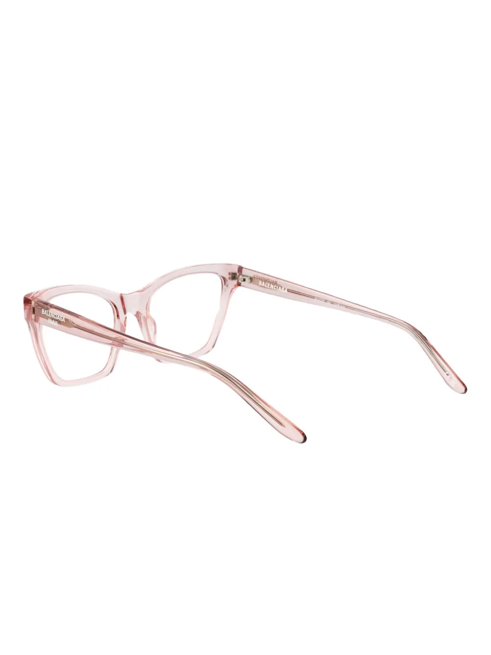 Balenciaga Eyewear Bril met cat-eye montuur Roze