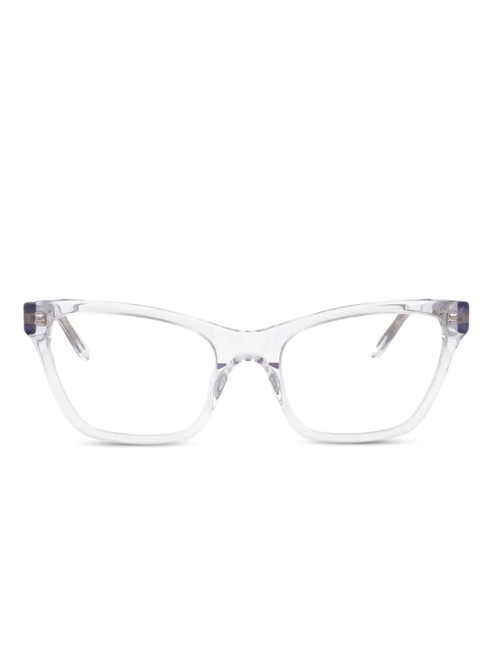 Balenciaga Eyewear cat-eye glasses - Bianco