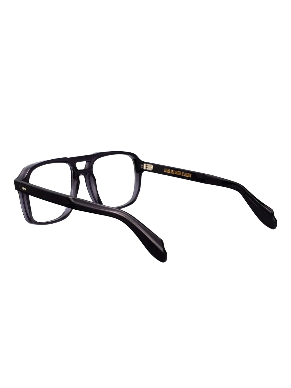 Cutler & Gross Bril met piloten montuur Zwart