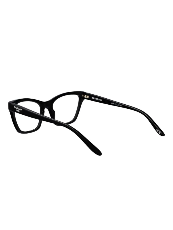 Balenciaga Eyewear キャットアイメガネフレーム | ブラック | FARFETCH JP