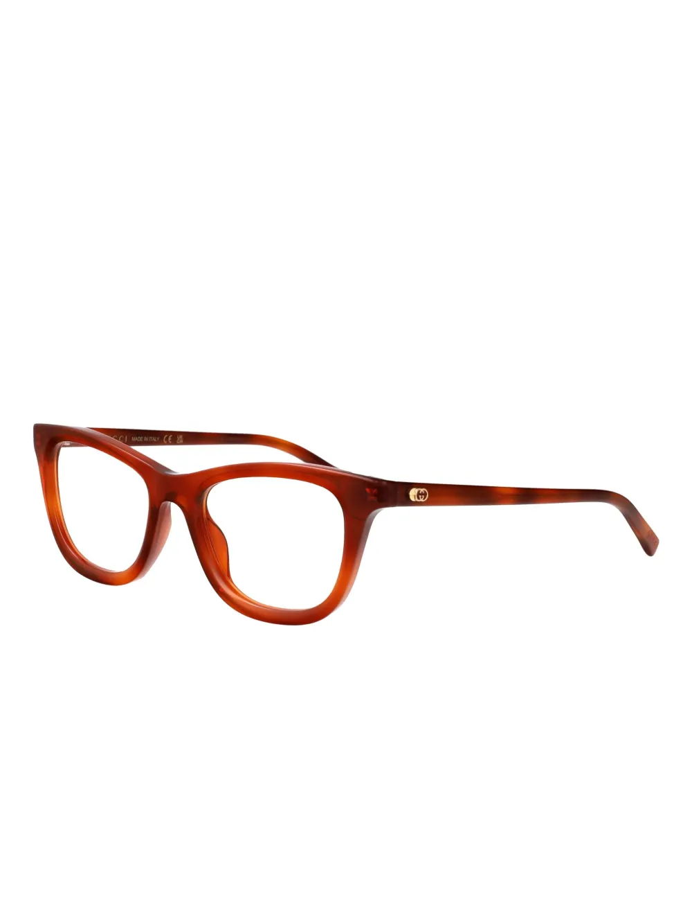 Gucci Eyewear Bril met vierkant montuur Bruin