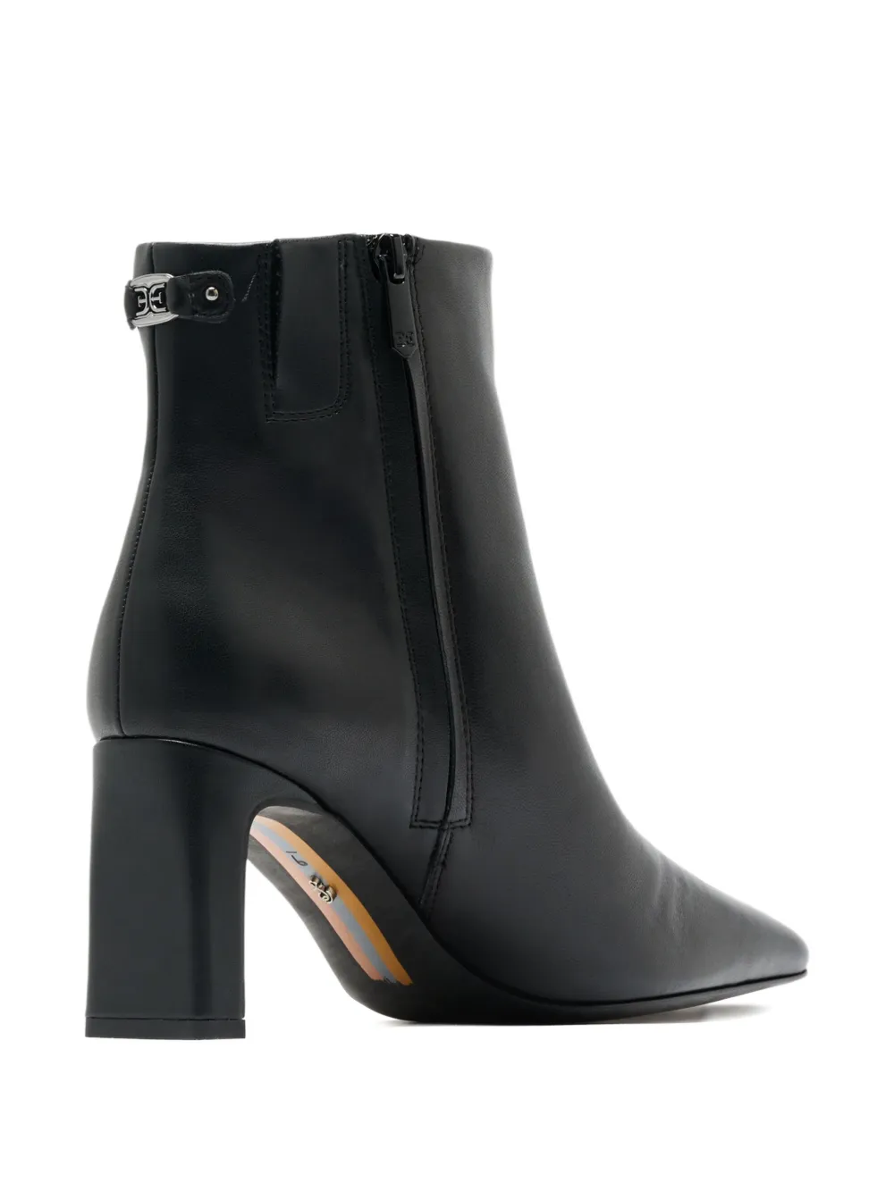 Sam Edelman 69mm Saige Leather Boots In Black