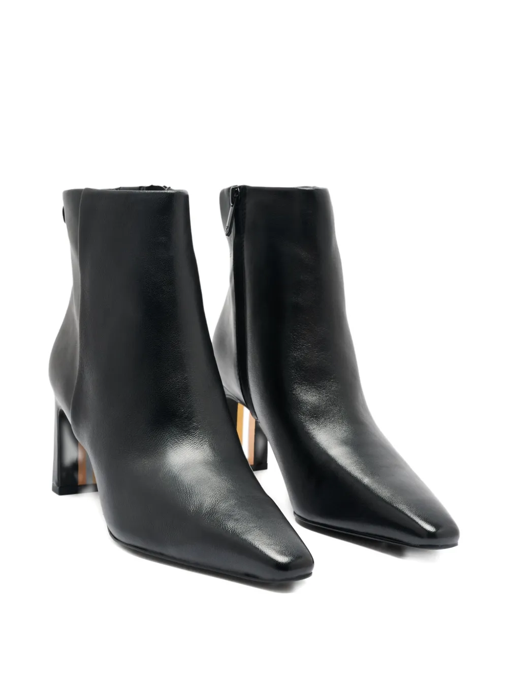 Sam Edelman 69mm Saige Leather Boots In Black
