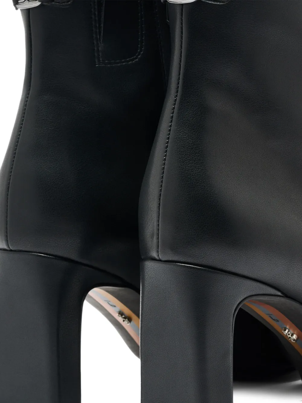 Sam Edelman 69mm Saige Leather Boots In Black