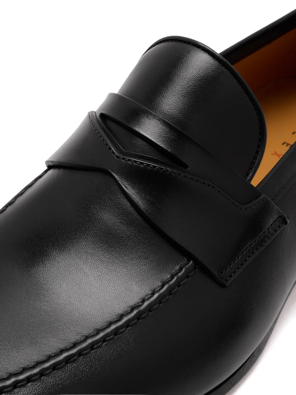 Magnanni Leather Loafers In Black