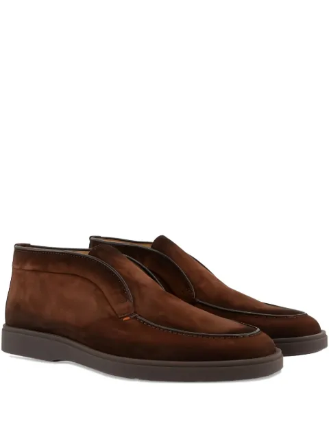 Santoni suede desert boots