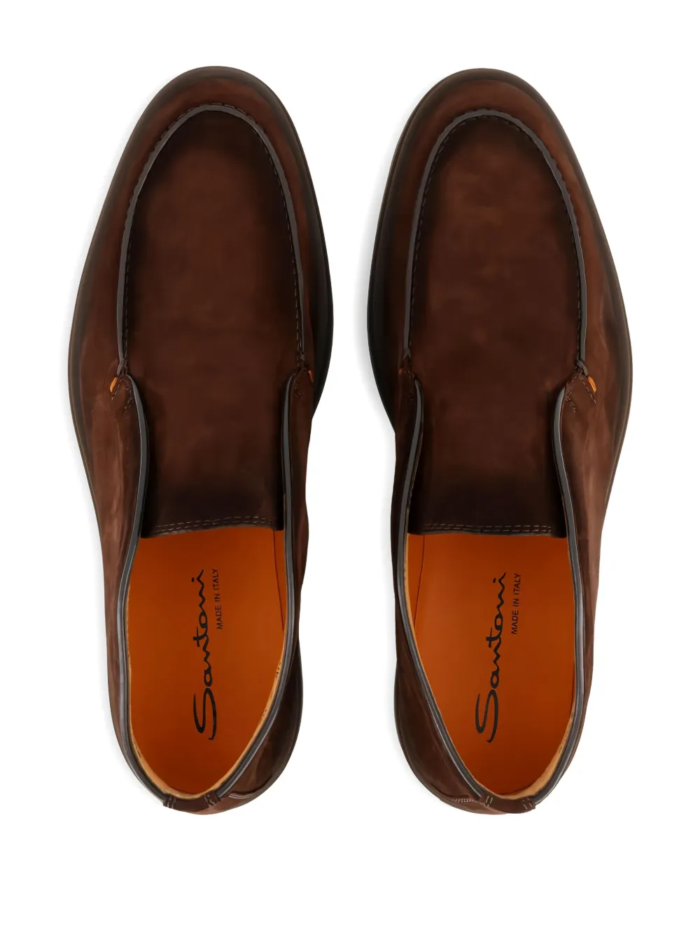 Santoni suede desert boots Bruin