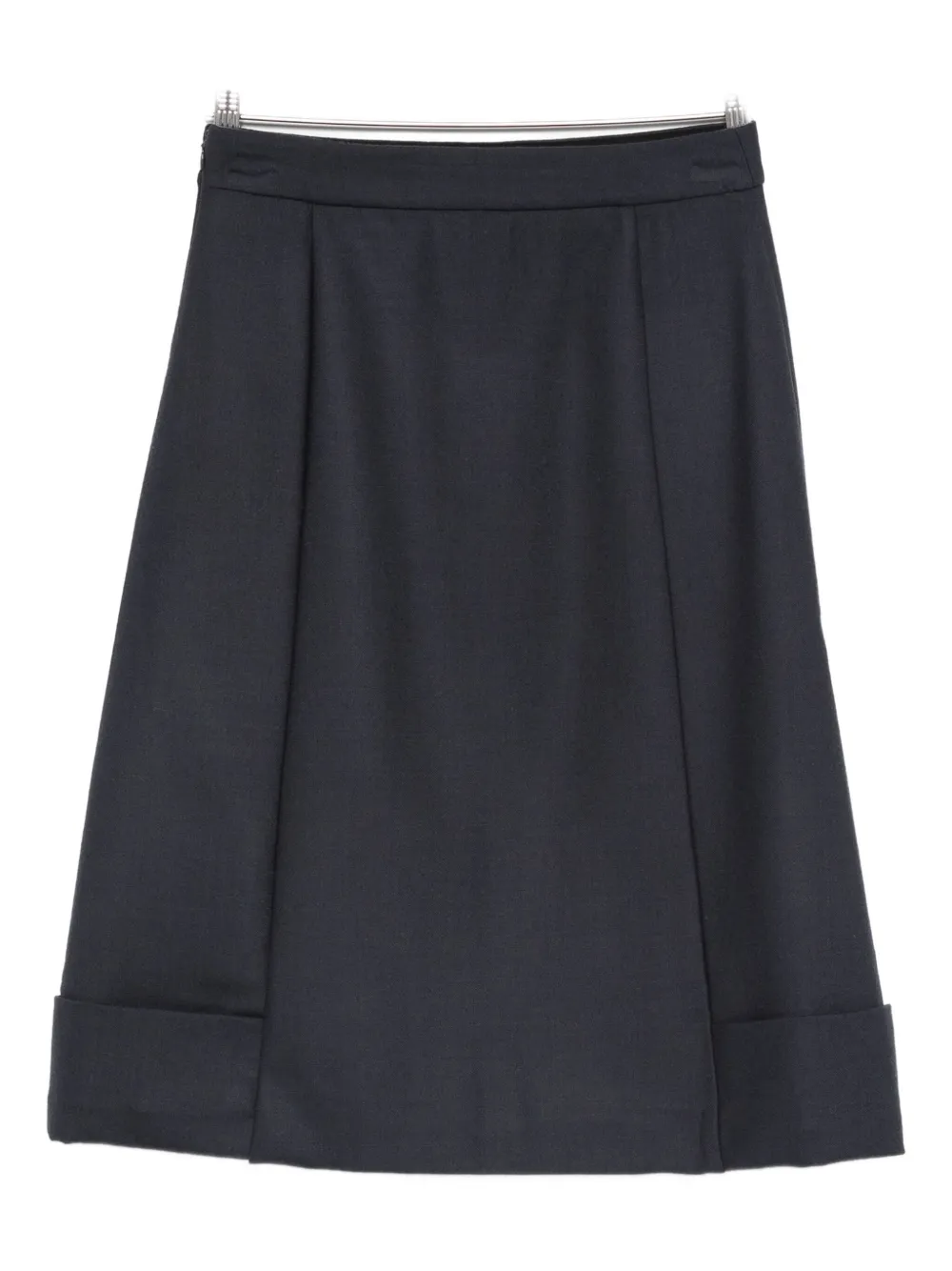 Semicouture seam-embellished skirt - Zwart