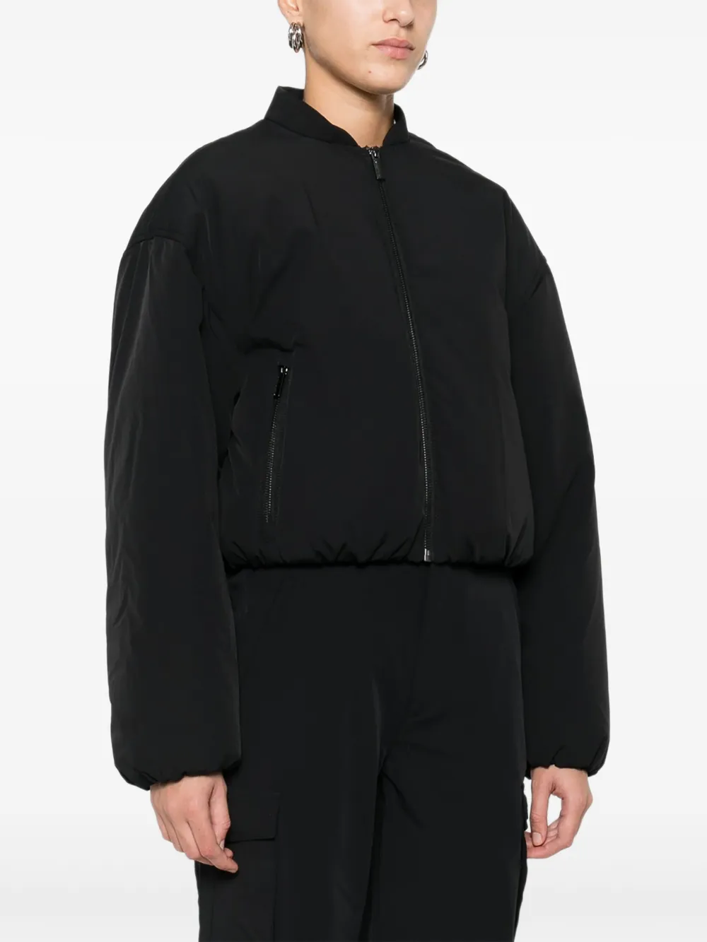 DKNY Bomberjack met rits Zwart