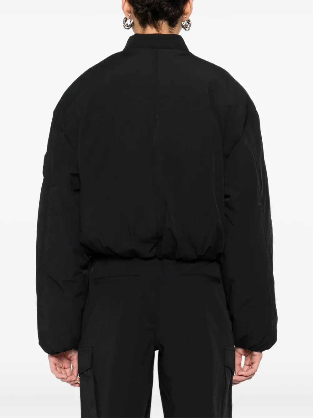 DKNY Bomberjack met rits Zwart