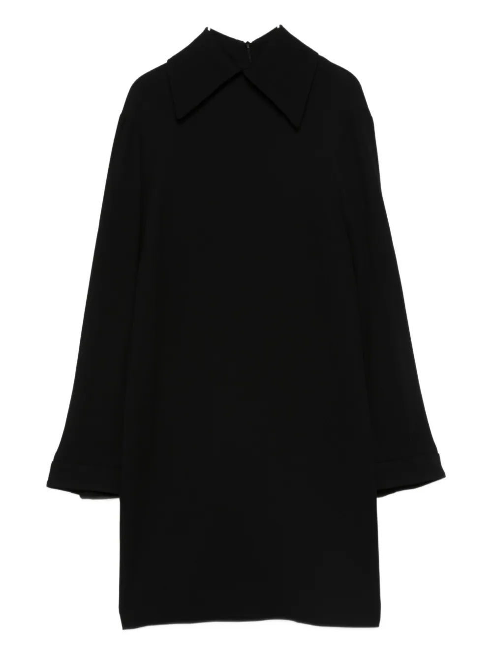 Semicouture Long-sleeve Dress In Black