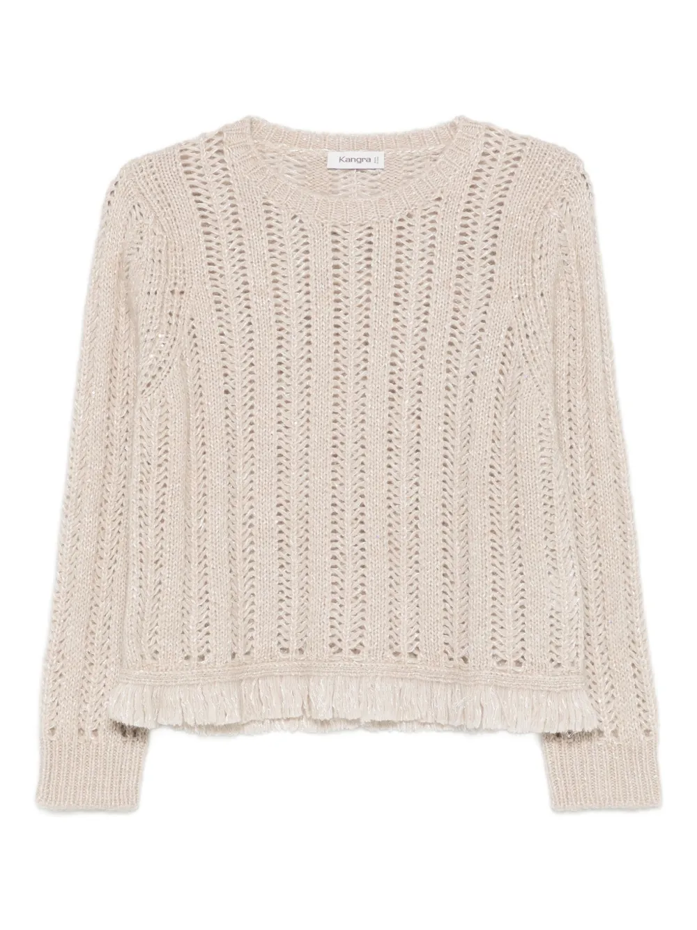 Kangra open-knit sweater | Neutrals | Image 1