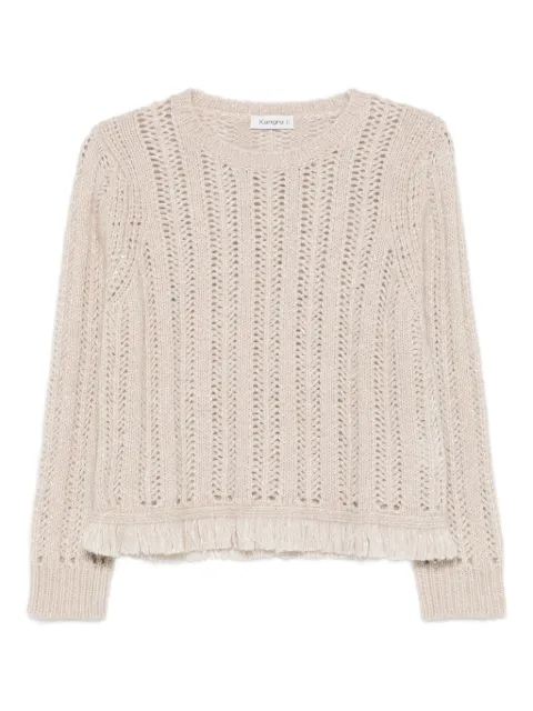 Kangra open-knit sweater 
