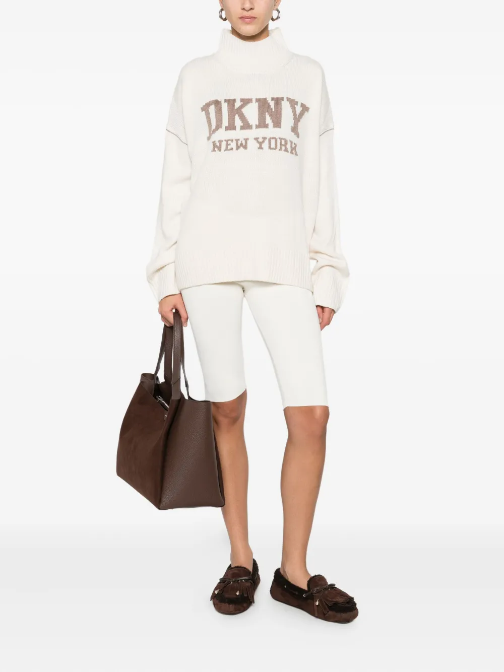 DKNY suéter con logo en intarsia | Suéteres | Image 2
