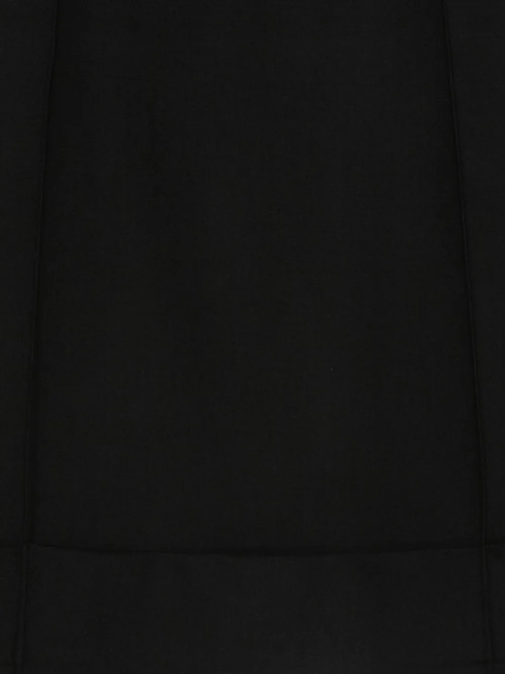 Semicouture Midi-rok met omslag Zwart