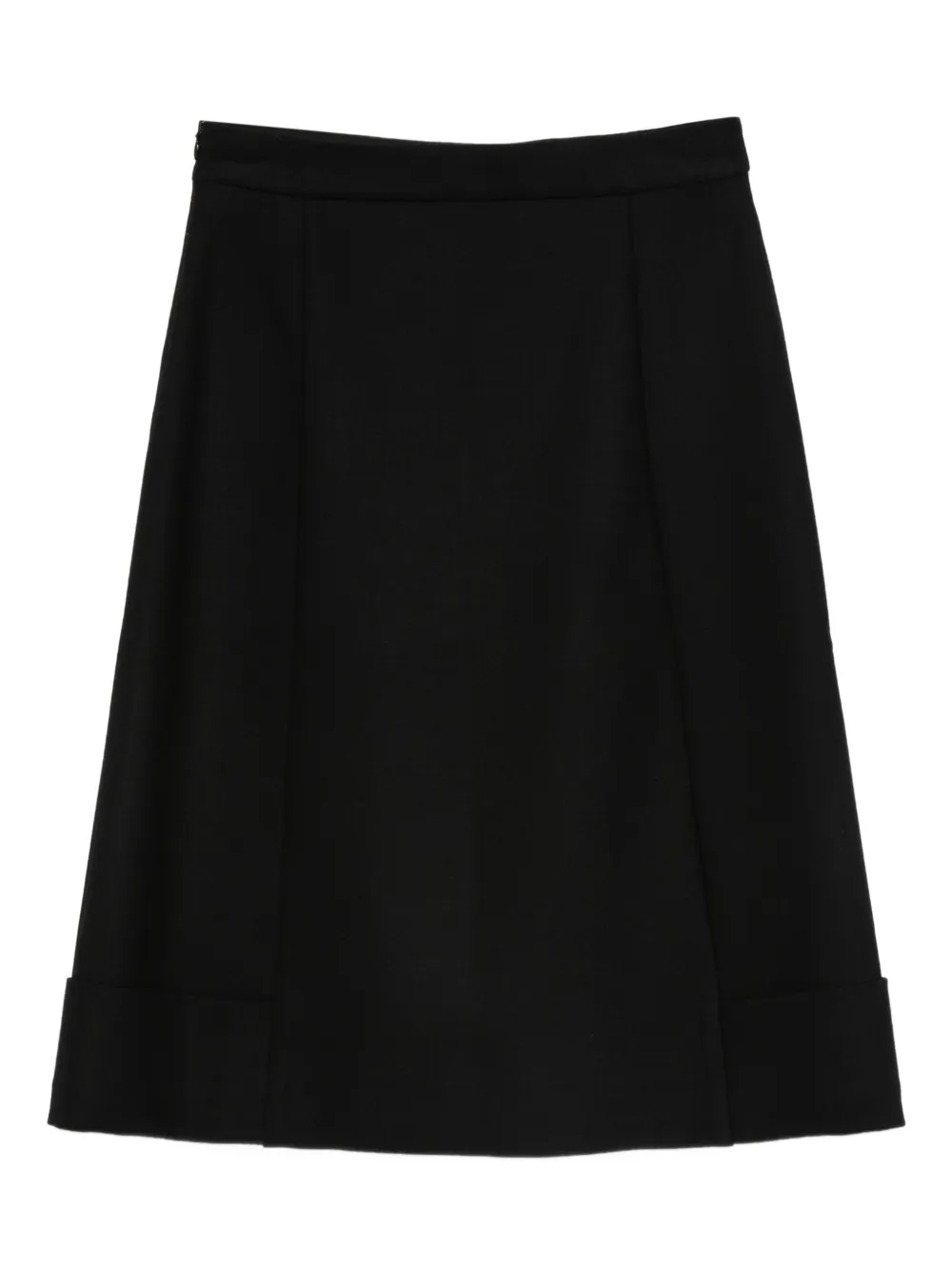 Semicouture falda midi con dobladillo vuelto | Faldas acampanadas | Image 2