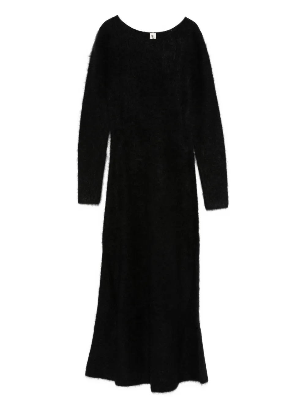 The Garment Long-sleeved Maxi Dress In Black