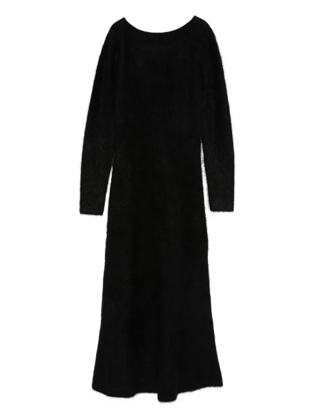 The Garment long-sleeved maxi dress - Zwart