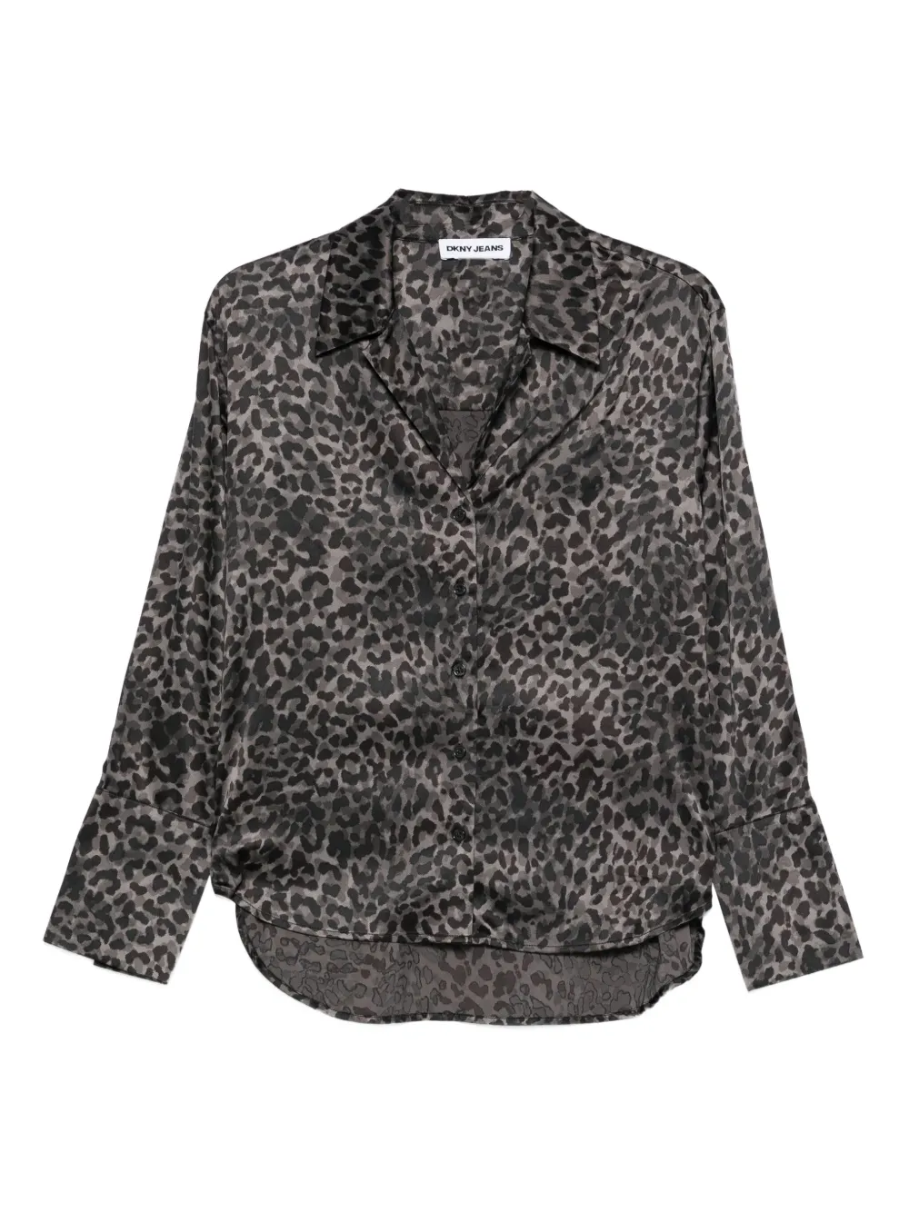 DKNY camisa con animal print | gris | Image 1