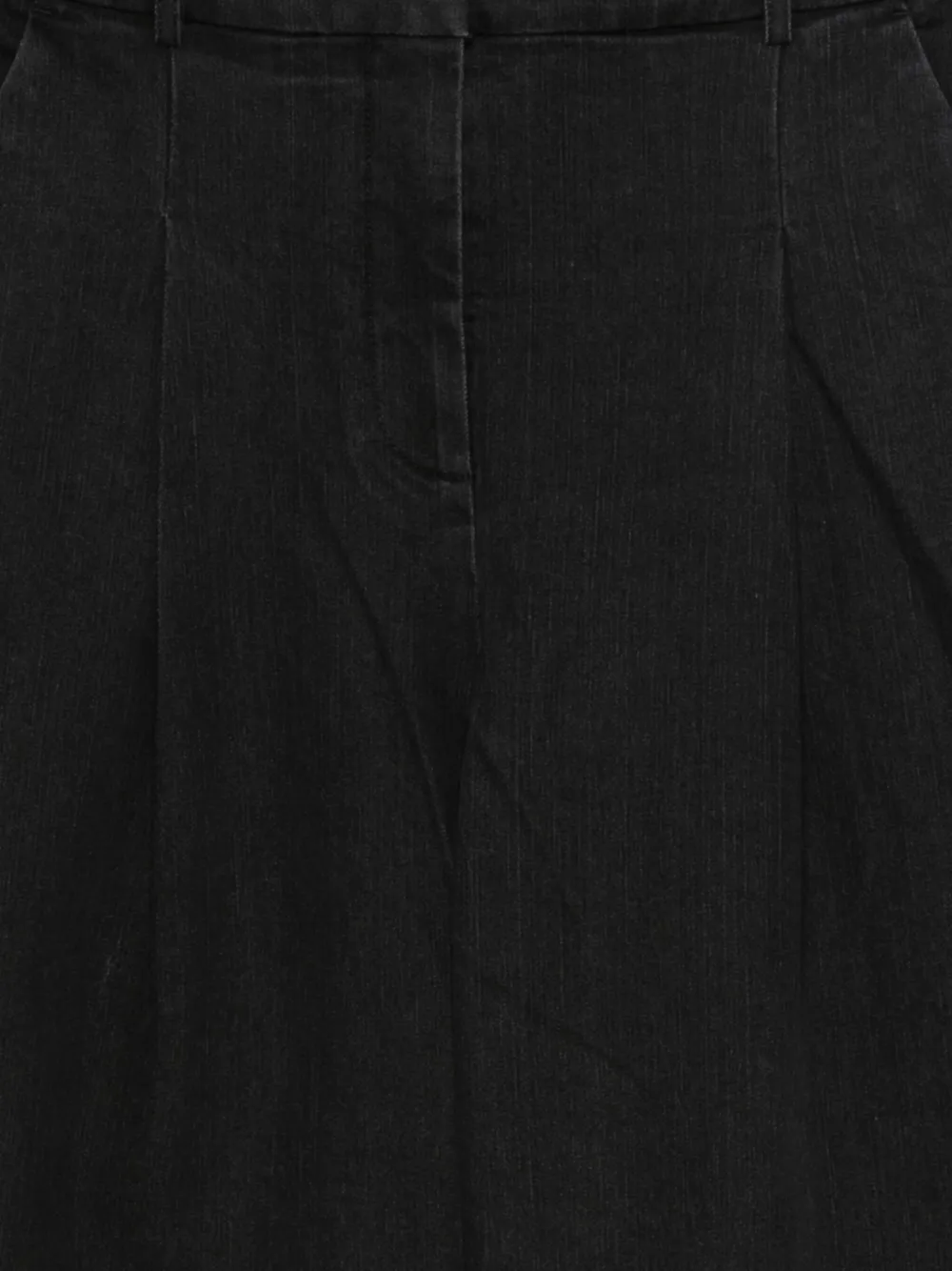 The Garment Broek met geplooid detail Zwart