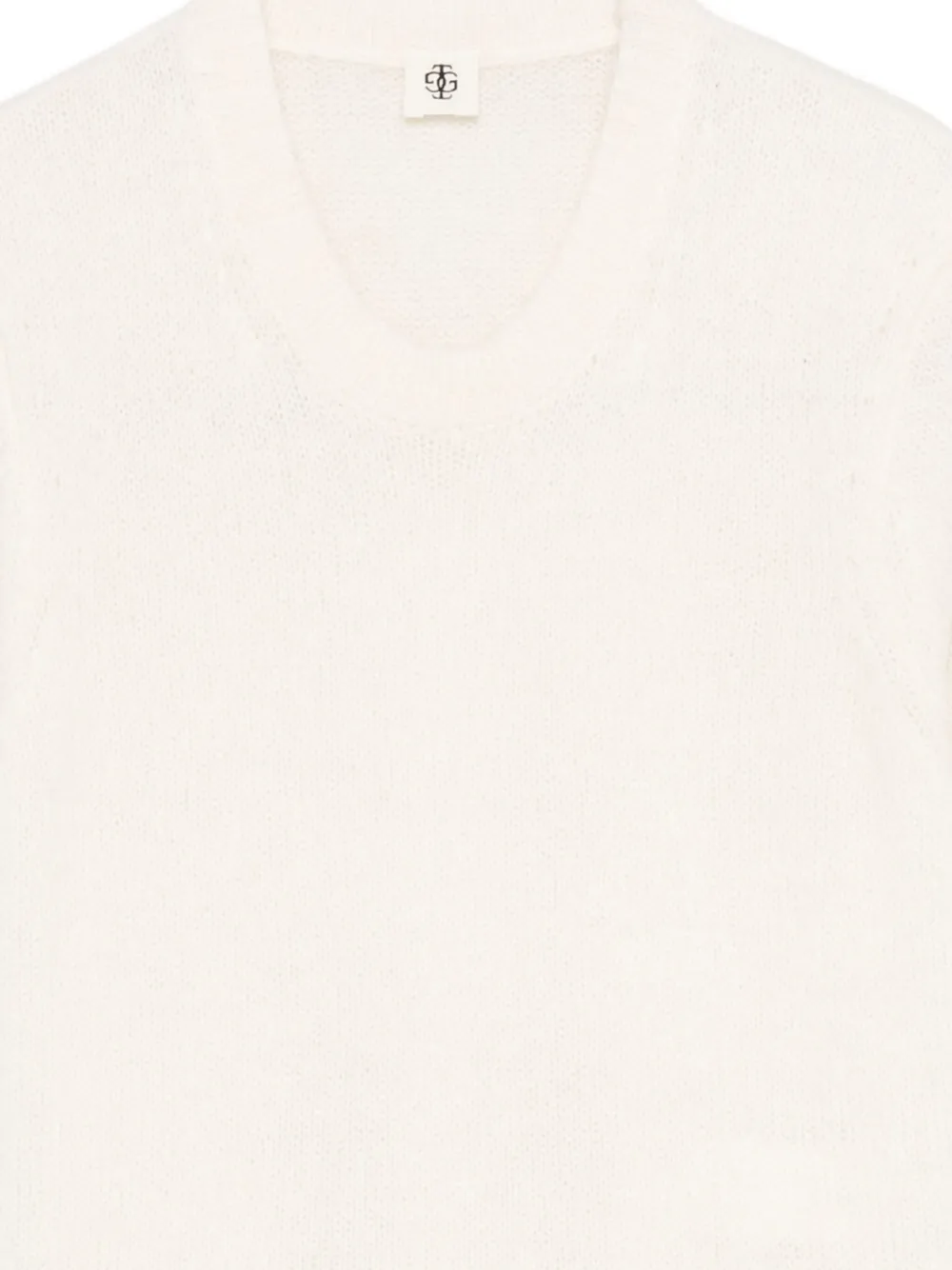 The Garment Top met korte mouwen Wit