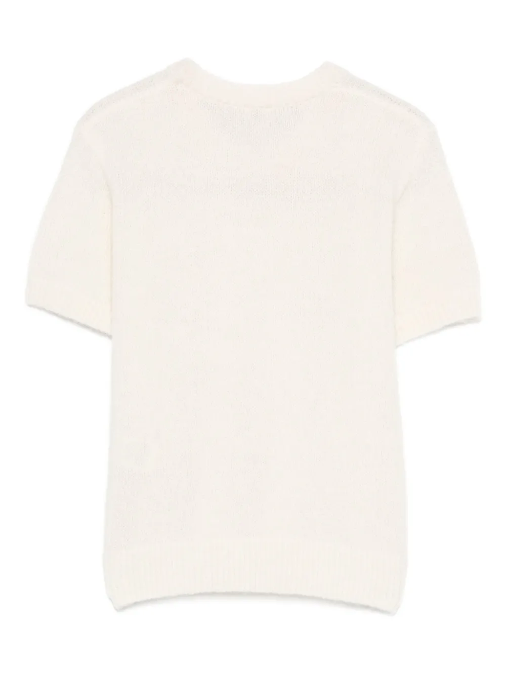 The Garment Top met korte mouwen Wit