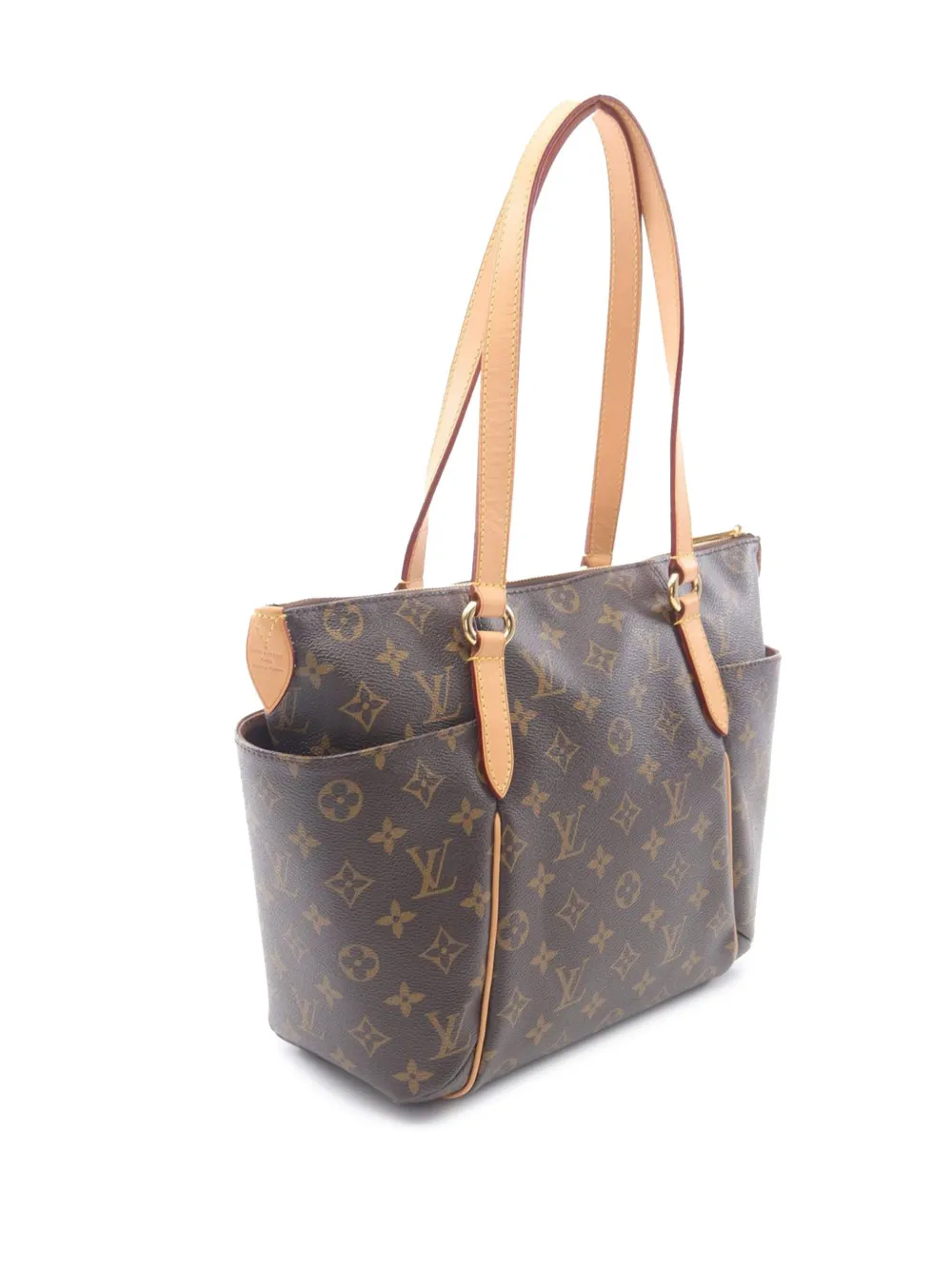 Pre-owned Louis Vuitton 2013 Monogram Totally Pm Tote Bag In Brown