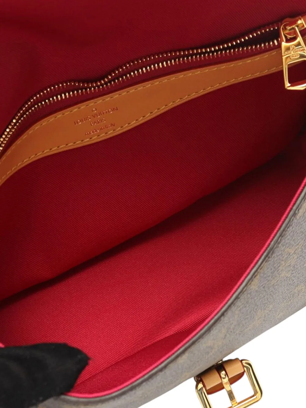 Pre-owned Louis Vuitton 2021-2025 Monogram Diane Satchel In Brown