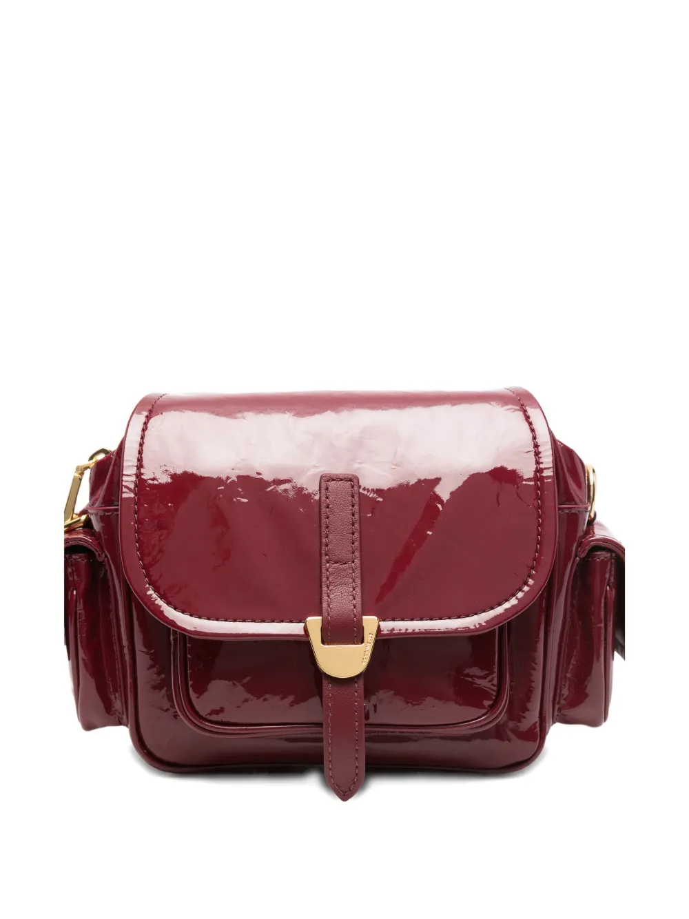 Coccinelle Mini Campus Satchel Bag In Red