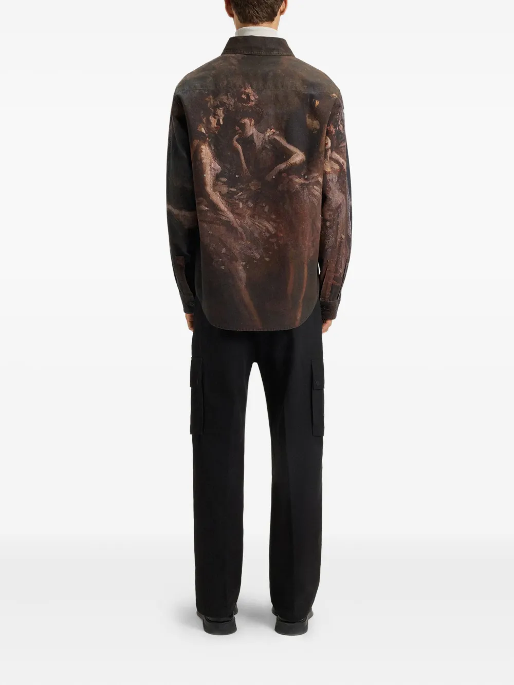 HUGO sobrecamisa con estampado gráfico | Sobrecamisas | Image 2