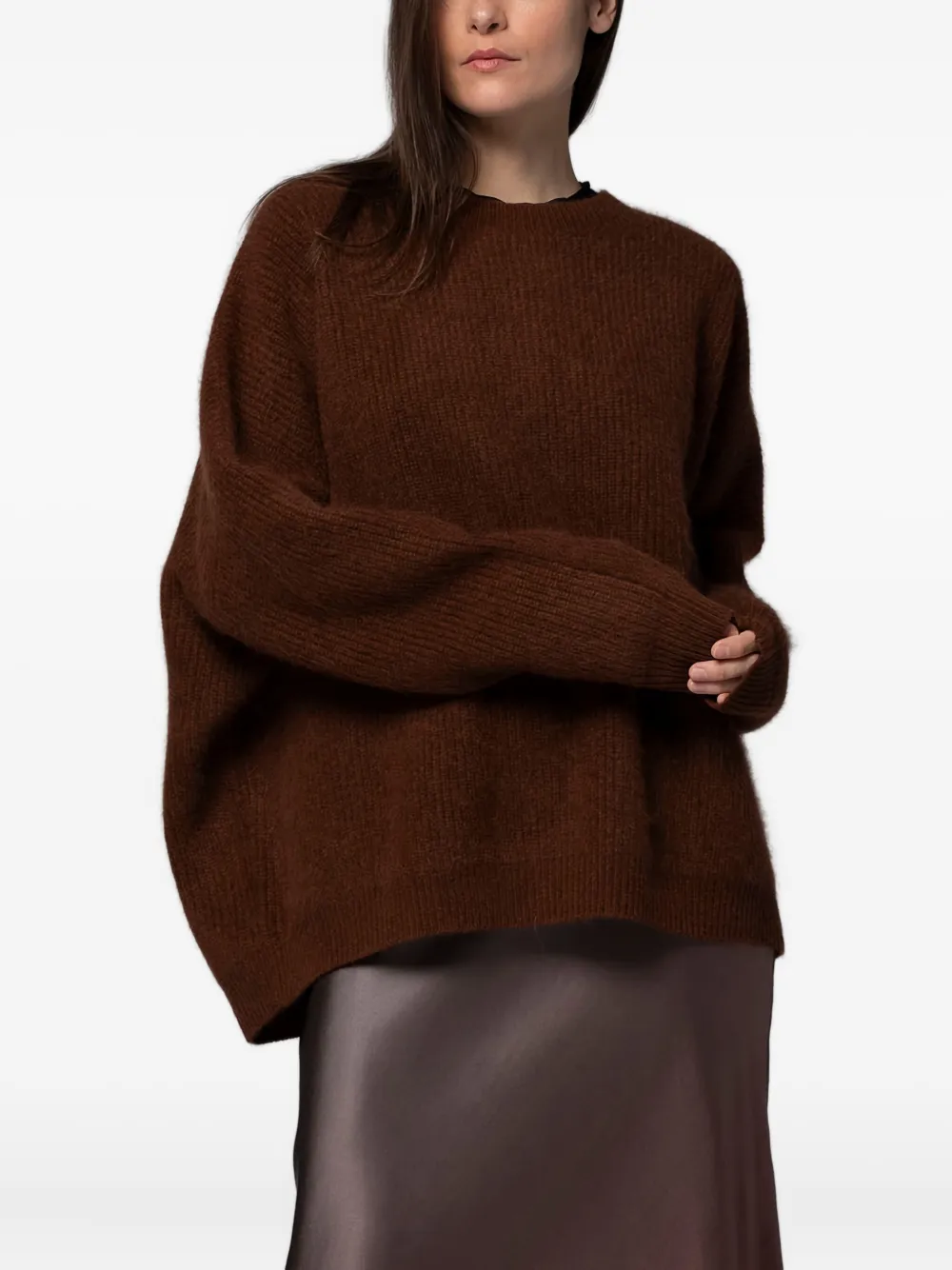 Max Et Moi Poema Sweater In Brown