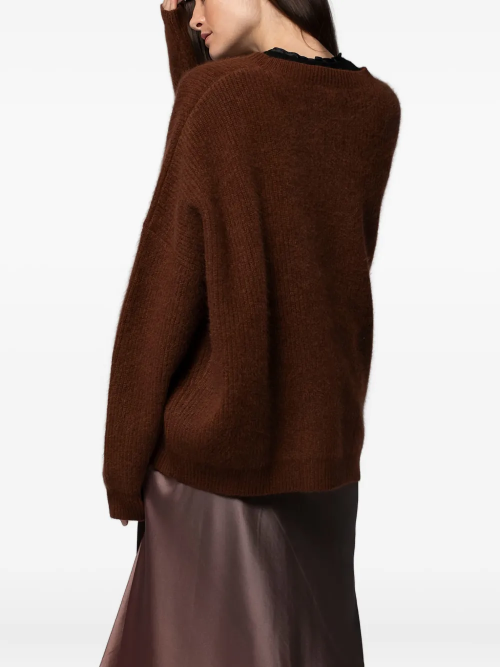 Max Et Moi Poema Sweater In Brown