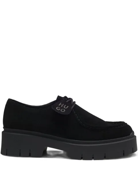 HUGO platform derby shoes