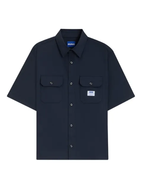 HUGO chest-pocket shirt