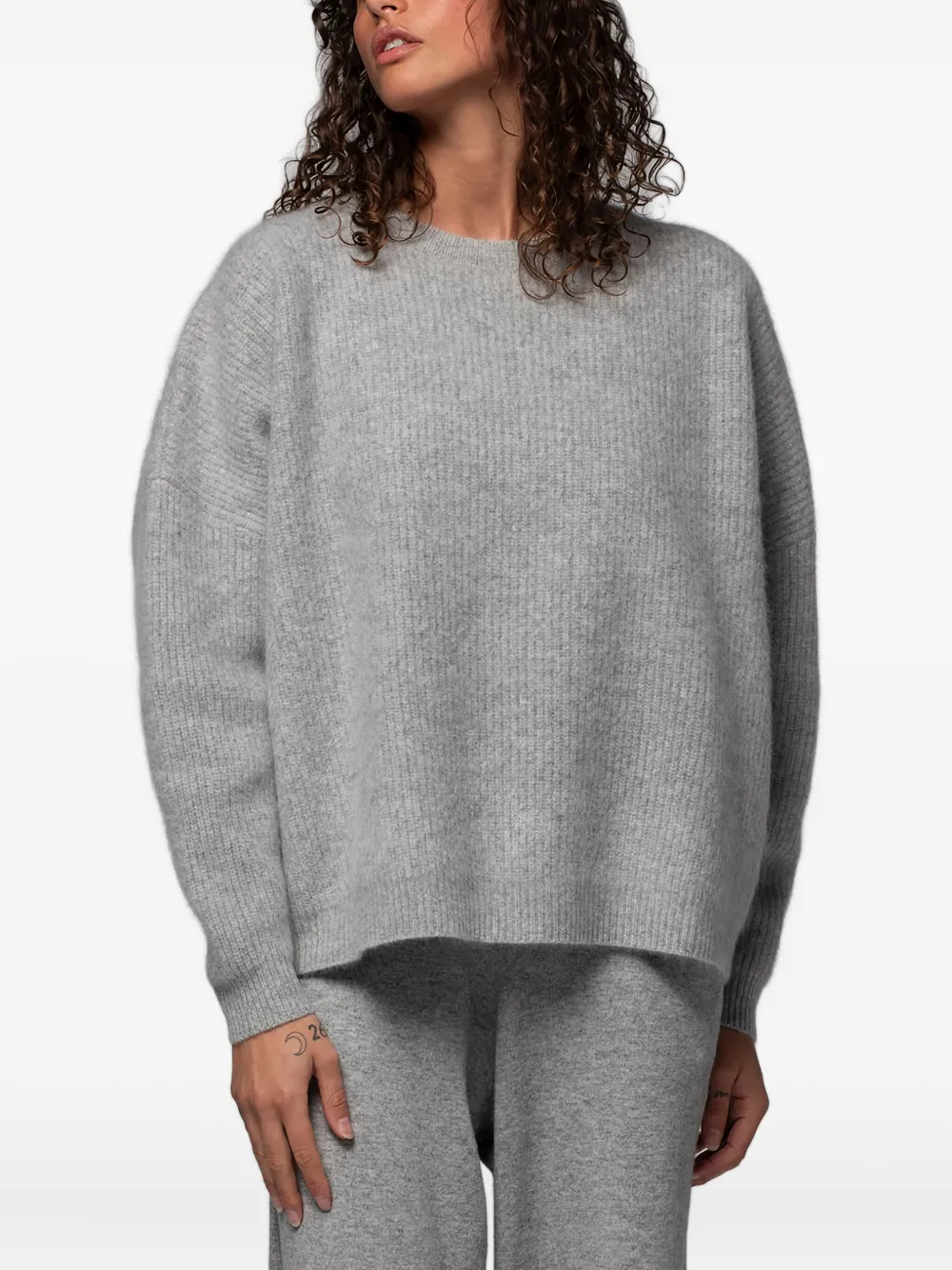 Max Et Moi Poema Sweater In Gray