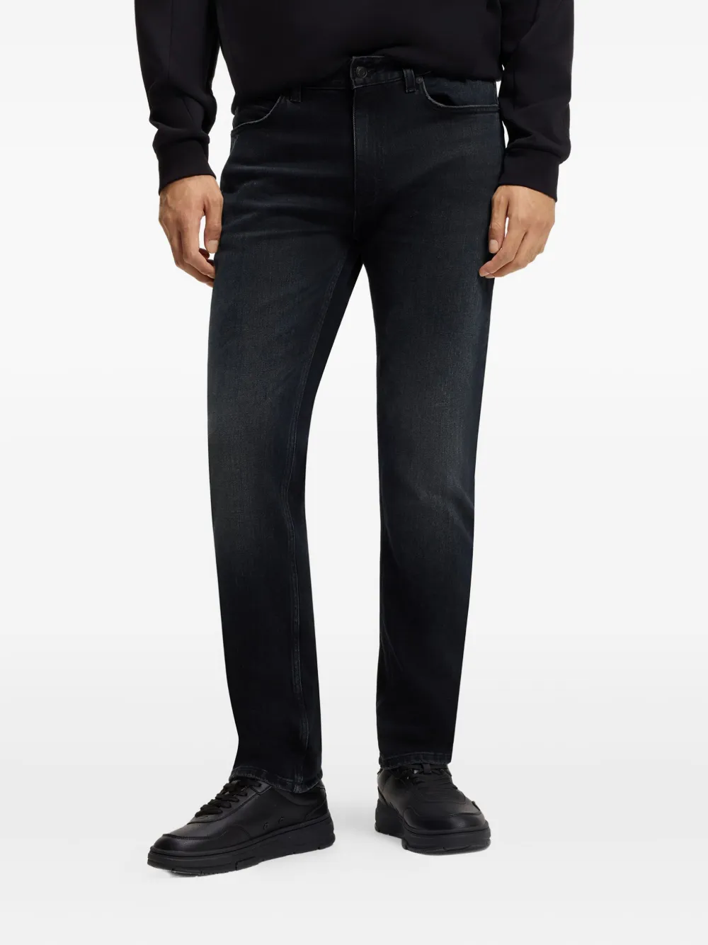 HUGO Jeans met effect Blauw