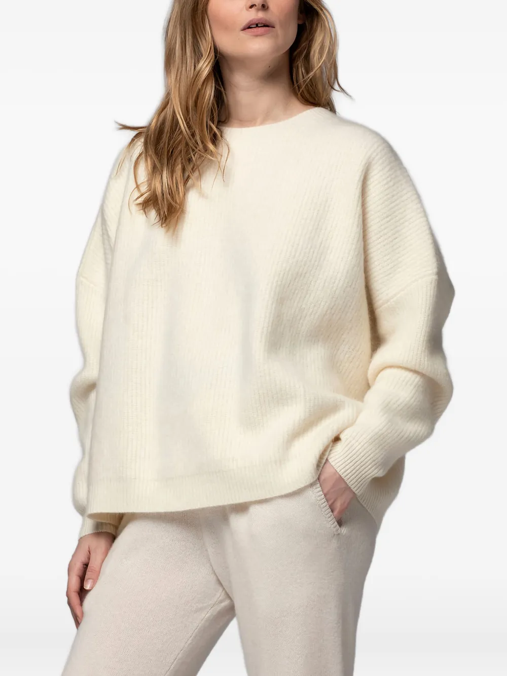 Max Et Moi Poema Sweater In Neutral
