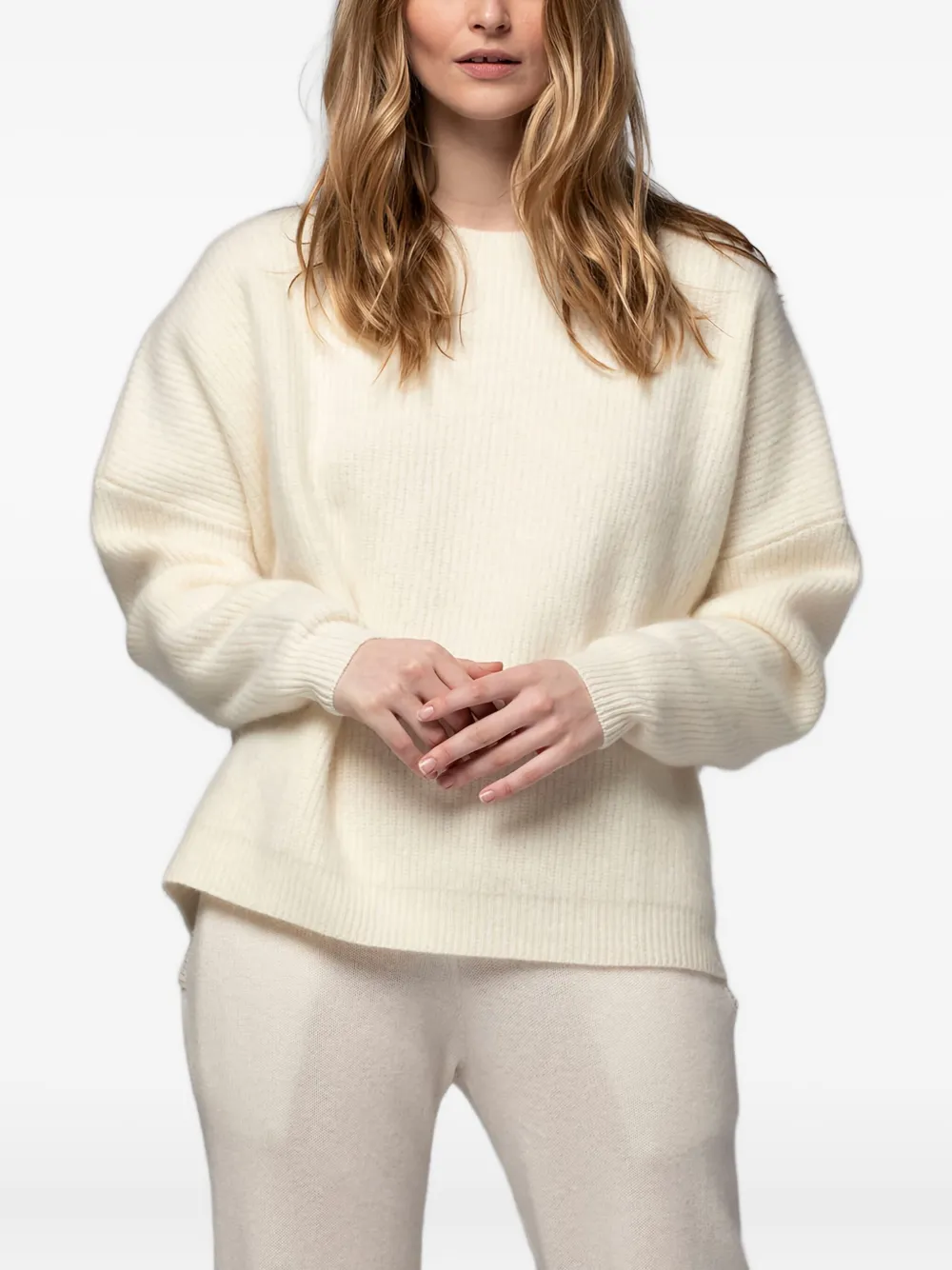 Max Et Moi Poema Sweater In Neutral