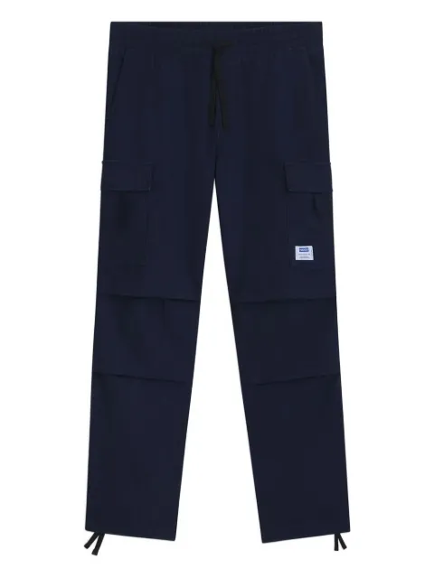 HUGO drawstring-waist cargo trousers