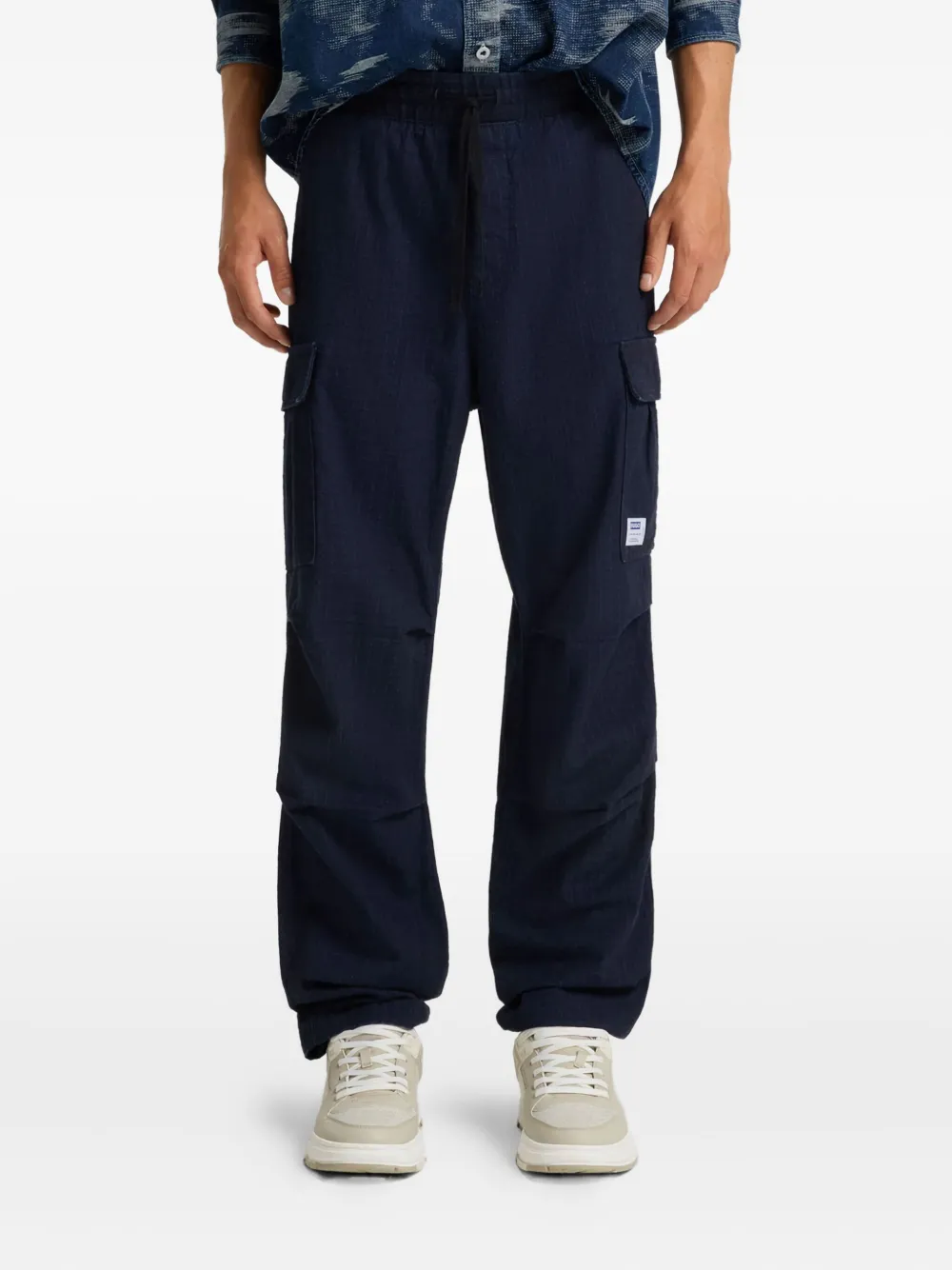 HUGO Cargo broek Blauw