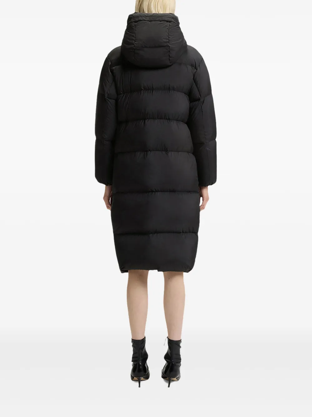 HUGO Jas met capuchon Zwart