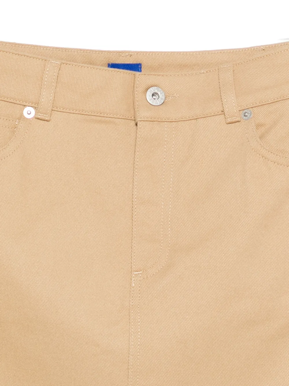 Hugo Boss Patch-pockets Mini Skirt In Neutral