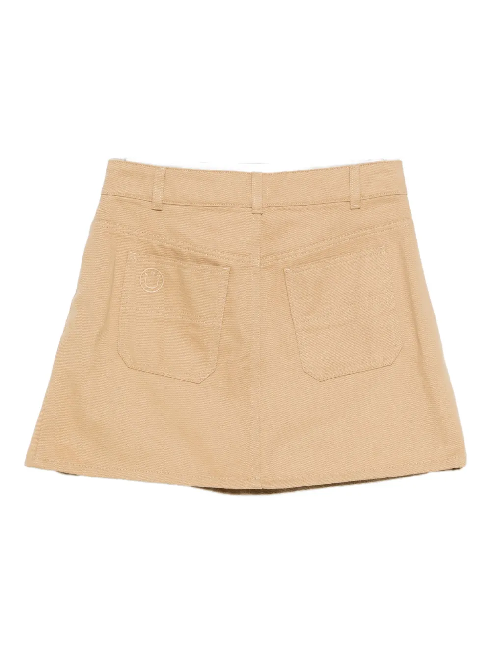 HUGO patch-pockets mini skirt - Beige