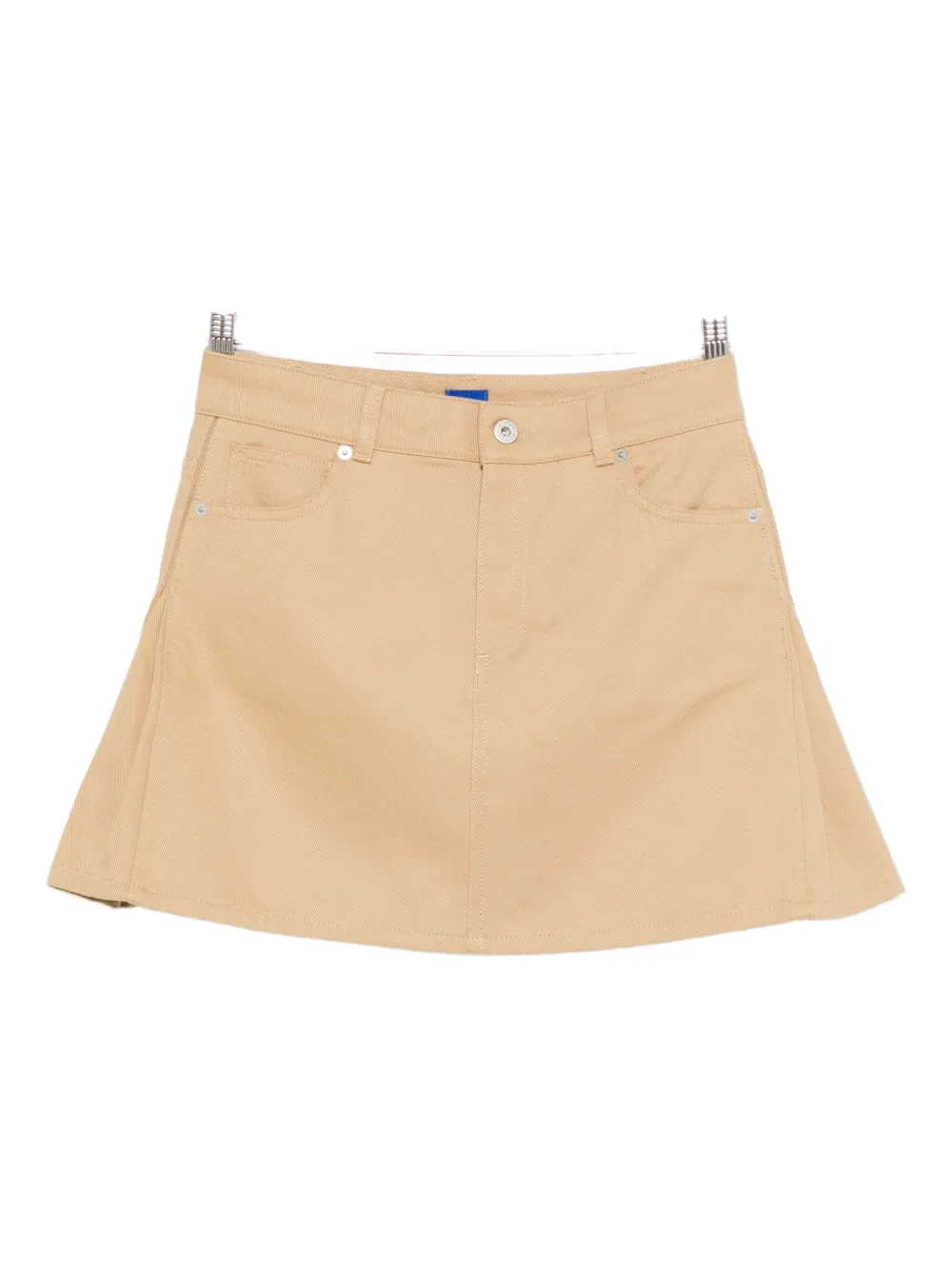 Hugo Boss Patch-pockets Mini Skirt In Neutral