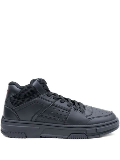 HUGO lace-up panelled sneakers 