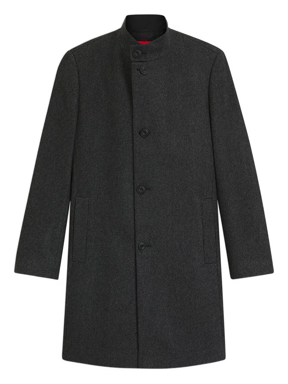 HUGO buttoned coat | Grey | Image 1