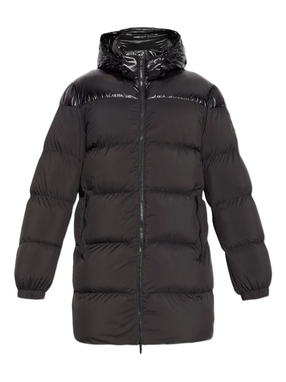 Add plumífero con capucha | negro | Image 1