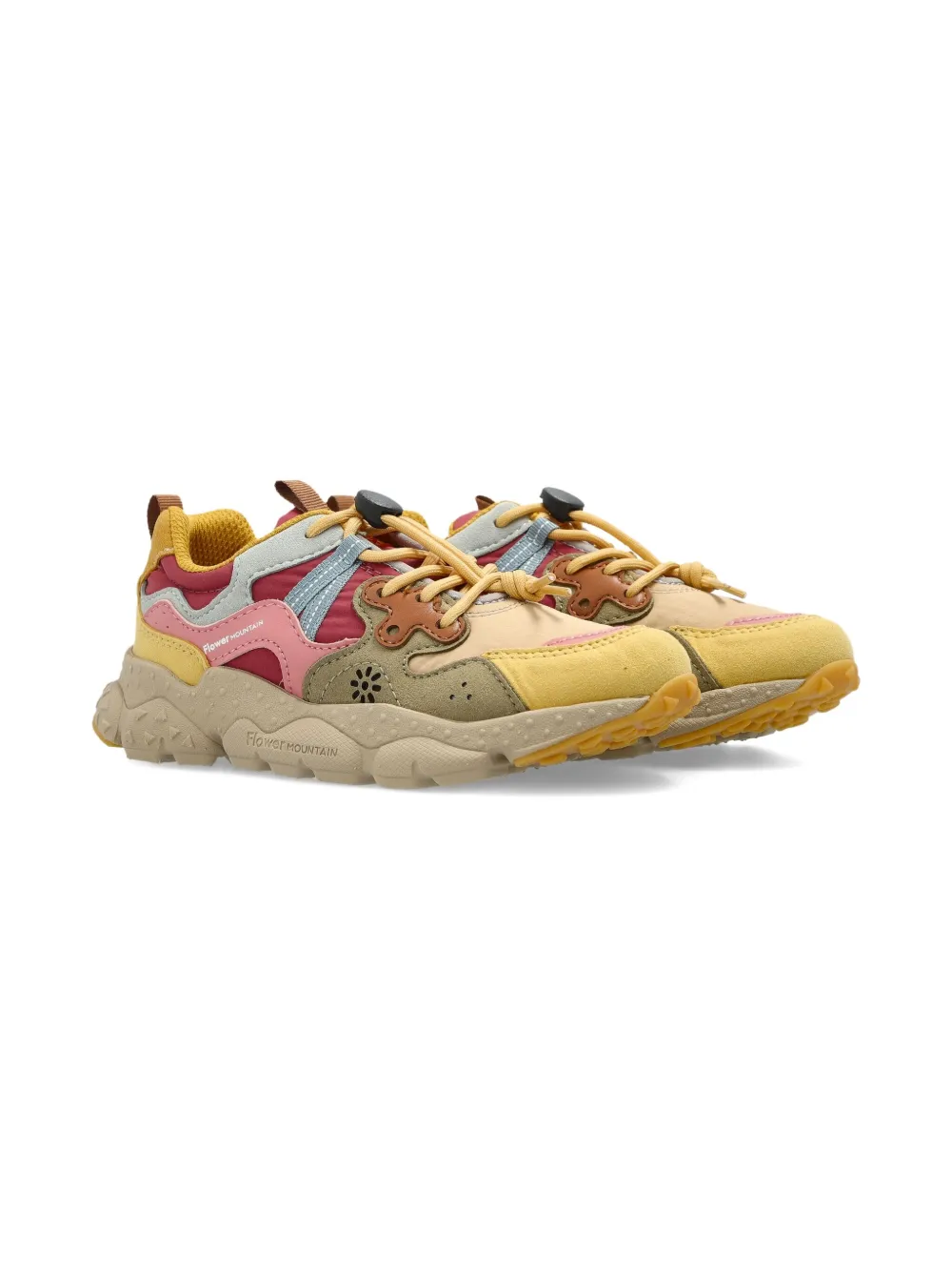 FLOWER MOUNTAIN KIDS Sneakers met vlakken Geel